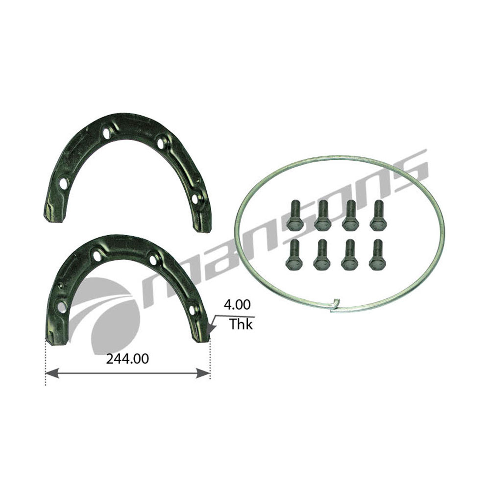 Комплект тормозного диска монтажный