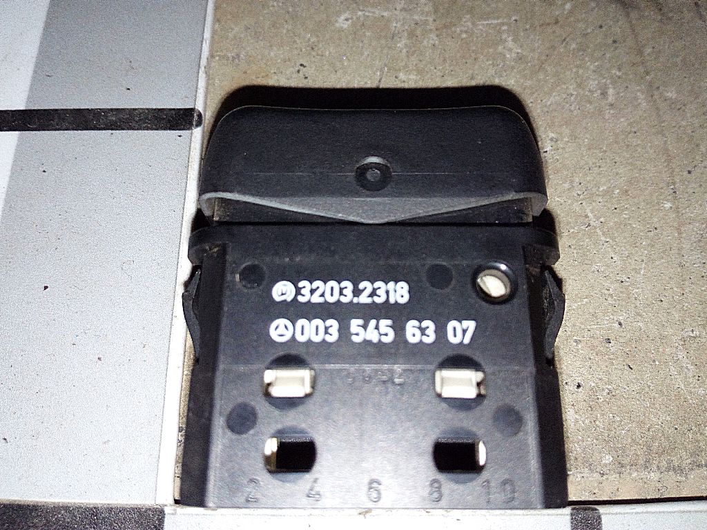 Клавиша автономного отопителя б/у