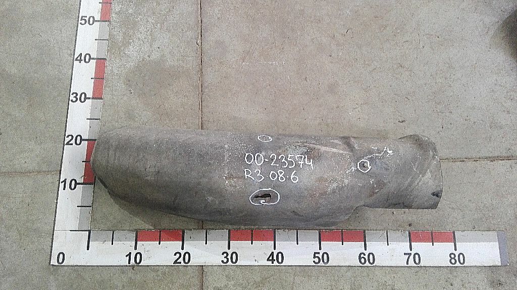 Накладка глушителя б/у