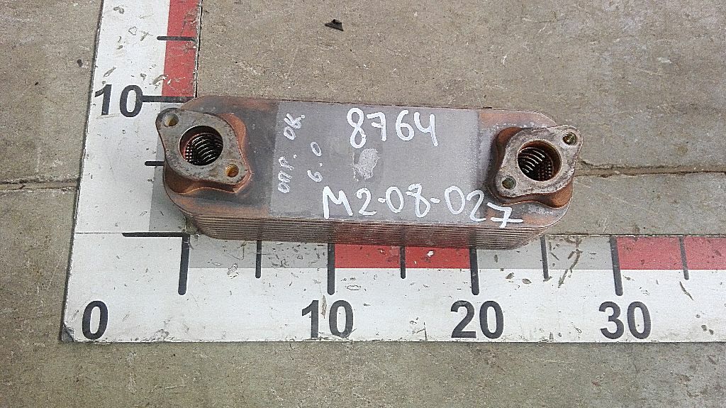 Теплообменник двигателя масляный D2066 б/у