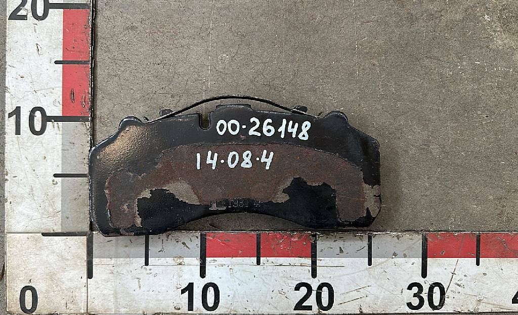 Колодка тормозная б/у