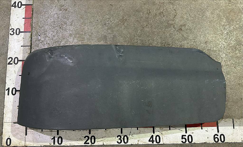 Спойлер бампера левый б/у