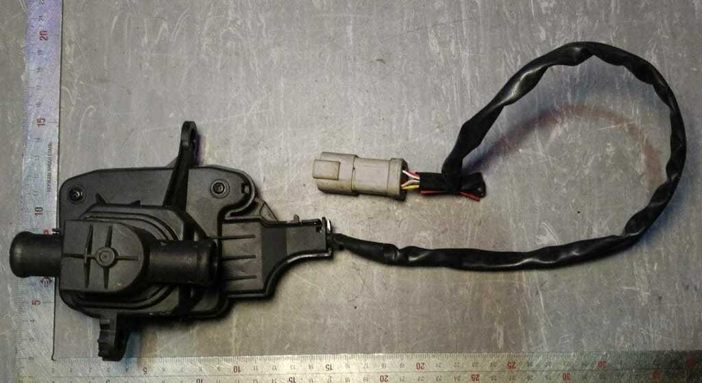 Кран печки б/у