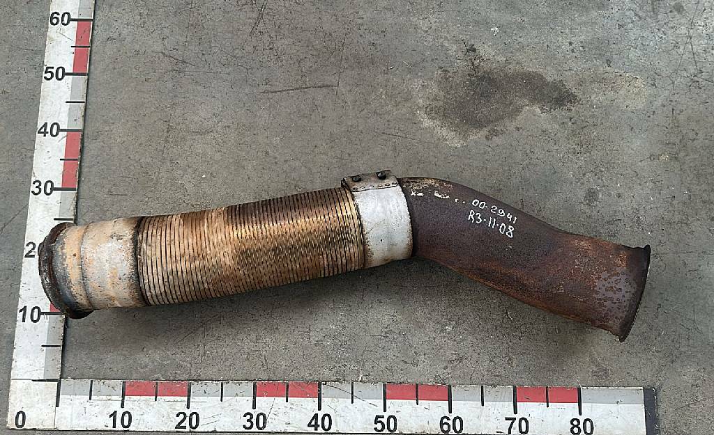 Труба глушителя приемная б/у