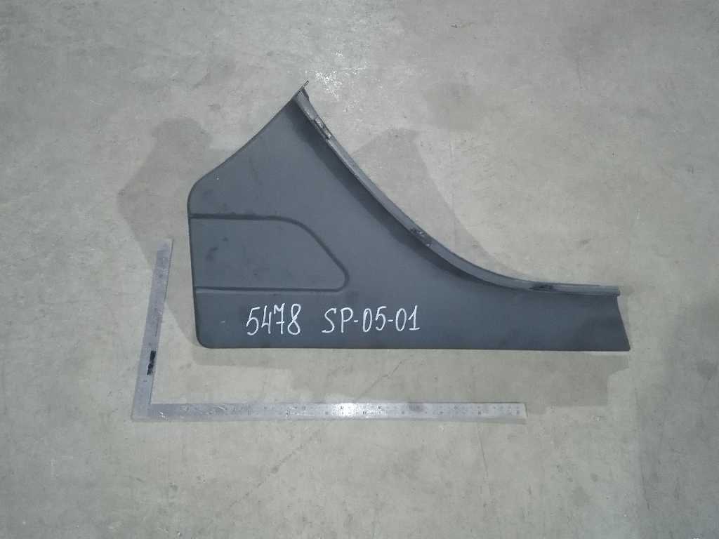 Накладка переднего крыла задняя левая б/у